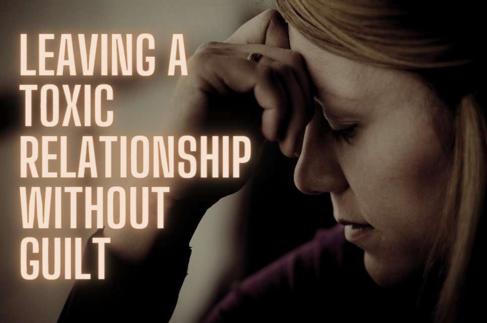 let a toxic person go
