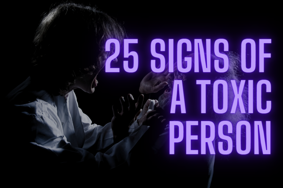 signs of a toxic person