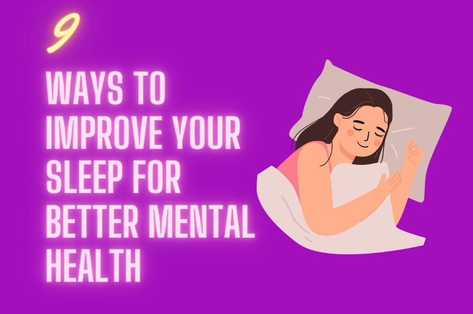 ways to improve your sleep for better mental health
