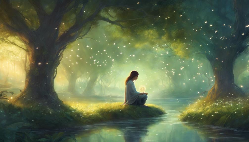 focused on breath awareness